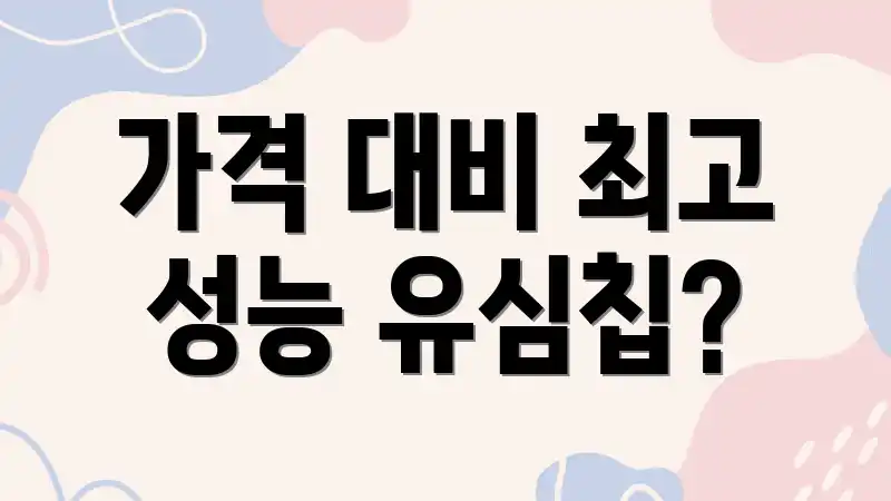 가격 대비 최고 성능 유심칩?